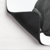 Ruhiges Black Cat Mouse Pad Mousepad (Ecke)