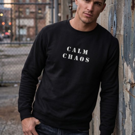 Ruhiges Chaos - Paradox Crewneck Pullover