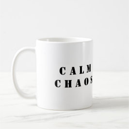 Ruhiges Chaos - Paradox Kaffeetasse