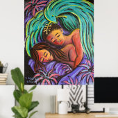 Ruhiges Dream Couple Poster (Heimbüro)