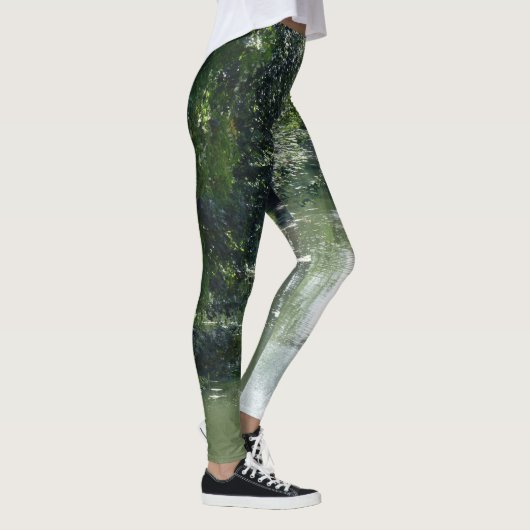Ruhiges Fluss-Fließen Leggings (Rechts)