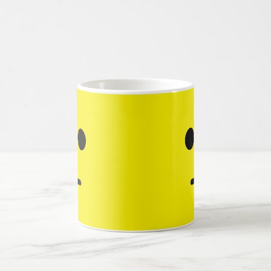 ruhiges Gesicht Kaffeetasse (Mittel)