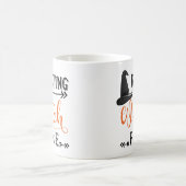 ruhiges Hexengesicht Kaffeetasse (Mittel)