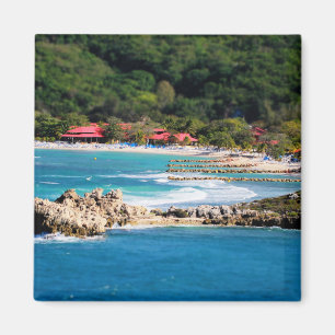 Ruhiges Insel-Paradies Labadee Haiti Magnet