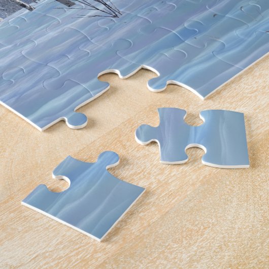 Ruhiges Lichtpuzzle Puzzle (Seite)