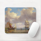 Ruhiges Meer, 1836 Mousepad (Mit Mouse)