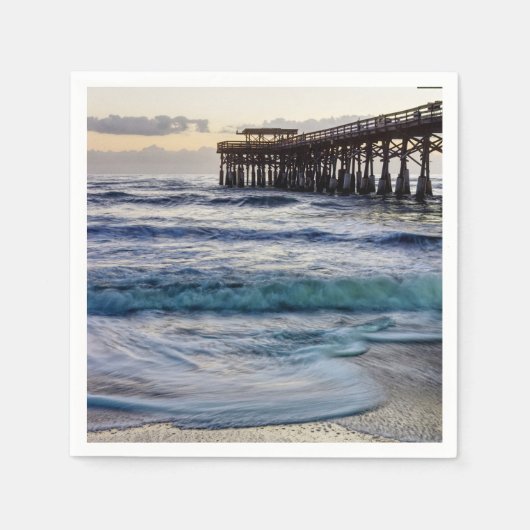 Ruhiges neues Jahr Serviette (Vorderseite)