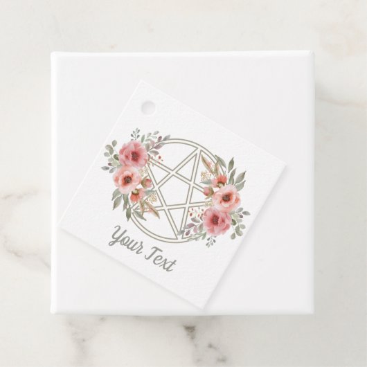 Ruhiges Pentagramm Geschenkanhänger (Beispiel)