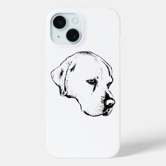 Ruhiges Profil-Schutzcover Case-Mate iPhone Hülle (Rückseite)