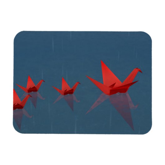 Ruhiges Regentag flexibles Magnet (Horizontal)