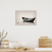 "Ruhiges Ruderboot" Druckplakat Poster (Küche)