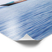 Ruhiges Schiff Fotodruck (Ecke)