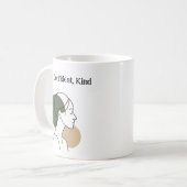 Ruhiges Selbstvertrauen – Boho Style Tasse (Vorderseite Links)