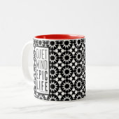 Ruhiges Sinnesepisches Lebens-tägliche Tasse (Vorderseite Links)