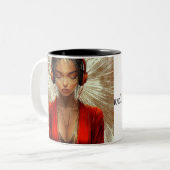 Ruhiges Soul Zweifarbige Tasse (Vorderseite Links)