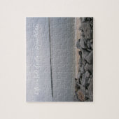 Ruhiges Strandpuzzle Puzzle (Vertikal)