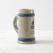 Ruhiges und feierliches Ram Year BS behalten Bierglas (Vorderseite Links)