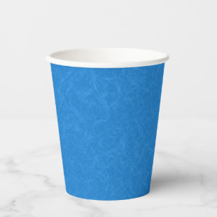 ruhiges und friedliches blaues Hintergrundmuster m Pappbecher
