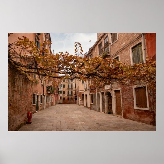 Ruhiges Venice Poster (Vorne)