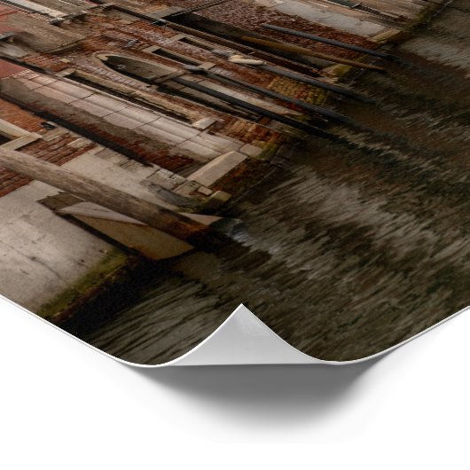 Ruhiges Venice Poster (Ecke)