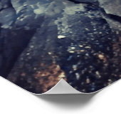 Ruhiges Wasser - Hintergrund Poster (Ecke)