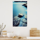 Ruhiges Wasser - Hintergrund Poster (Küche)