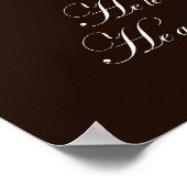 Ruhiges Wasser Poster (Ecke)