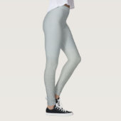 Ruhiges Wintermeer und roter Leuchtturm Leggings (Rechts)