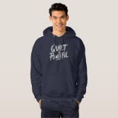 RÜHIGKEIT IST STARK HOODIE (Vorne ganz)