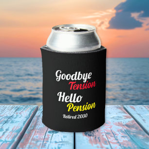 RuhJahr Auf Wiedersehen Tension Hallo Pension Gen Dosenkühler