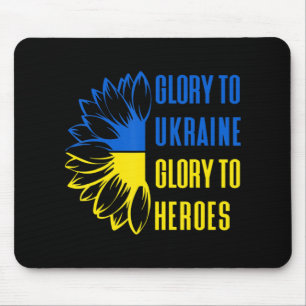 Ruhm an die Ukraine Ruhm an Helden ukrainisches Mo Mousepad