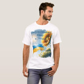 Ruhm an die Ukraine! Ruhm den Helden! T-Shirt (Vorne ganz)