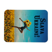 Ruhm an die Ukraine! Slava Ukraini! Magnet (Horizontal)