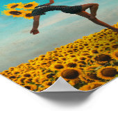 Ruhm an die Ukraine! Slava Ukraini! Poster (Ecke)