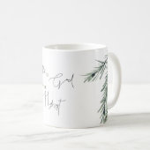 Ruhm an Gott im höchsten Foliage Kaffeetasse (VorderseiteRechts)