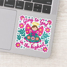 Ruhm an Gott Sticker