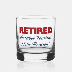 Ruhm: Auf Wiedersehen Tension Hallo Pension! Whiskyglas
