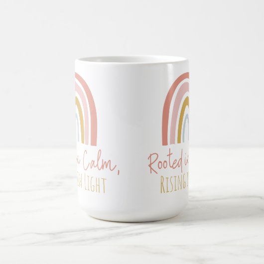 Ruhm, Aufstieg im Licht Inspiration Tasse (Mittel)