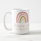 Ruhm, Aufstieg im Licht Inspiration Tasse (Links)