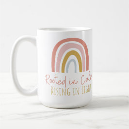 Ruhm, Aufstieg im Licht Inspiration Tasse