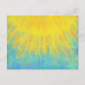 Ruhm Christlich zeitgenössische moderne Malerei Postkarte (Vorderseite)