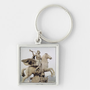 Ruhm, der Pegasus 1699-1702 reitet Schlüsselanhänger