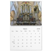 Ruhm der Pipe-Organe Kalender (Mär 2016)