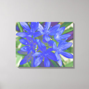 Ruhm der schneefluoreszierenden blauen Canvas Prin Leinwanddruck