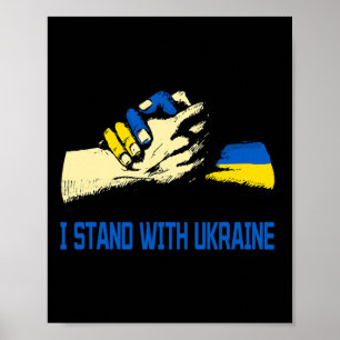 Ruhm der Ukraine Ukraine Patriotische Freundschaft Poster