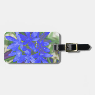 Ruhm des Schneefeuoreszenz Blue Custom Luggage Gepäckanhänger