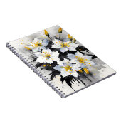 Ruhm des Schnees - Aquarellblumen Notizblock (Rechte Seite)