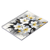 Ruhm des Schnees - Aquarellblumen Notizblock (Linke Seite)