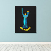 Ruhm für das Motherland der Ukraine Leinwanddruck (Insitu (Holzboden))