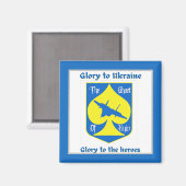 Ruhm für die Helden Ukraine kämpfen Ace Magnet (Vorderseite/Rückseite)